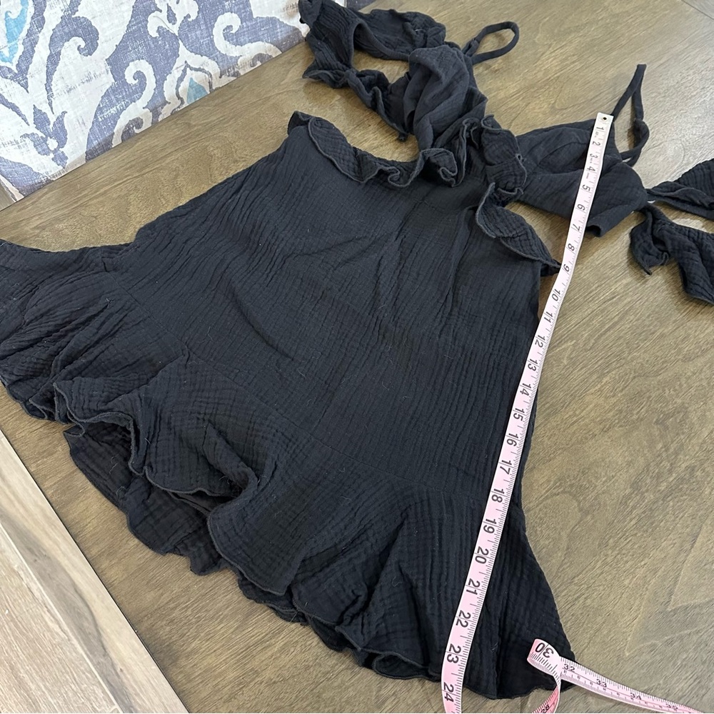 MAJORELLE Black Ruffled Dress - Picture 5 of 10